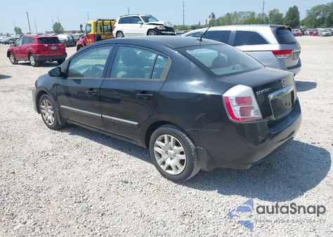 2010 Nissan Sentra 2.0S from USA, damaged, VIN 3N1AB6AP4AL617888